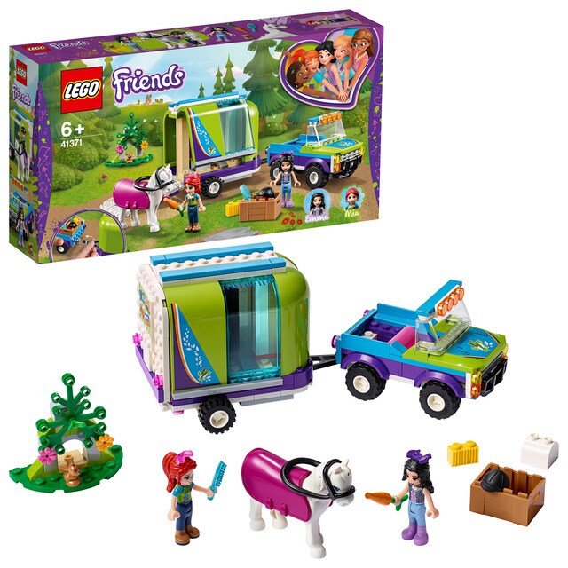 lego friends remolque caballo