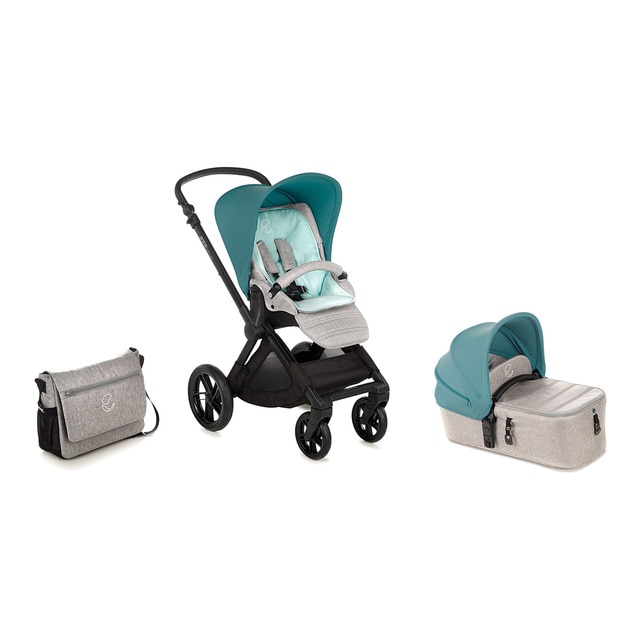 Coche de paseo dúo Jané Muum + Micro Baobab grisverde · El Coche de paseo dúo Jané Muum + Micro Squared gris · El Corte