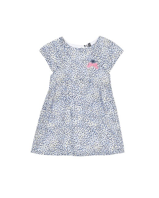 vestido azul marinho bebe