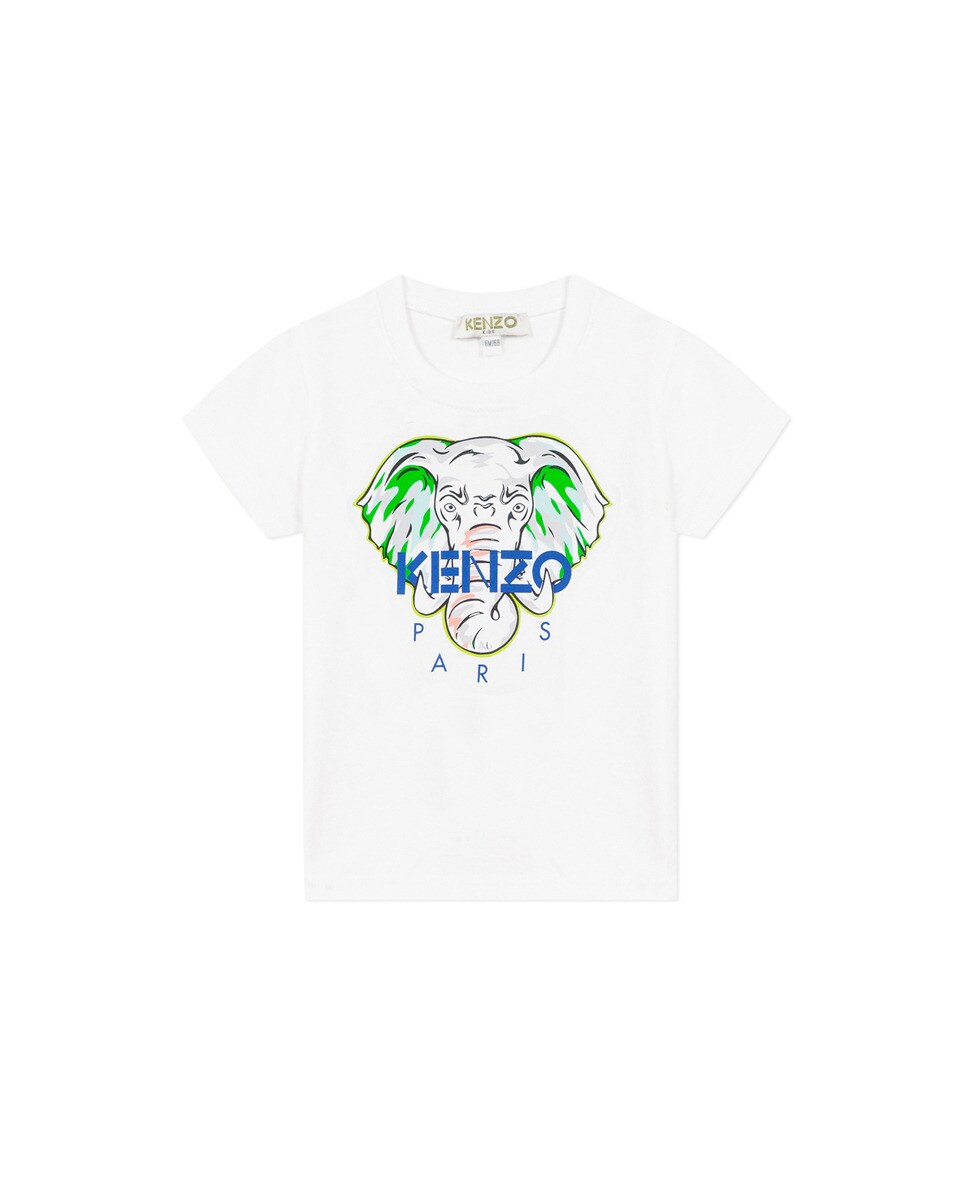 Kenzo Kids - Camiseta De Bebé Niño Con Elefante