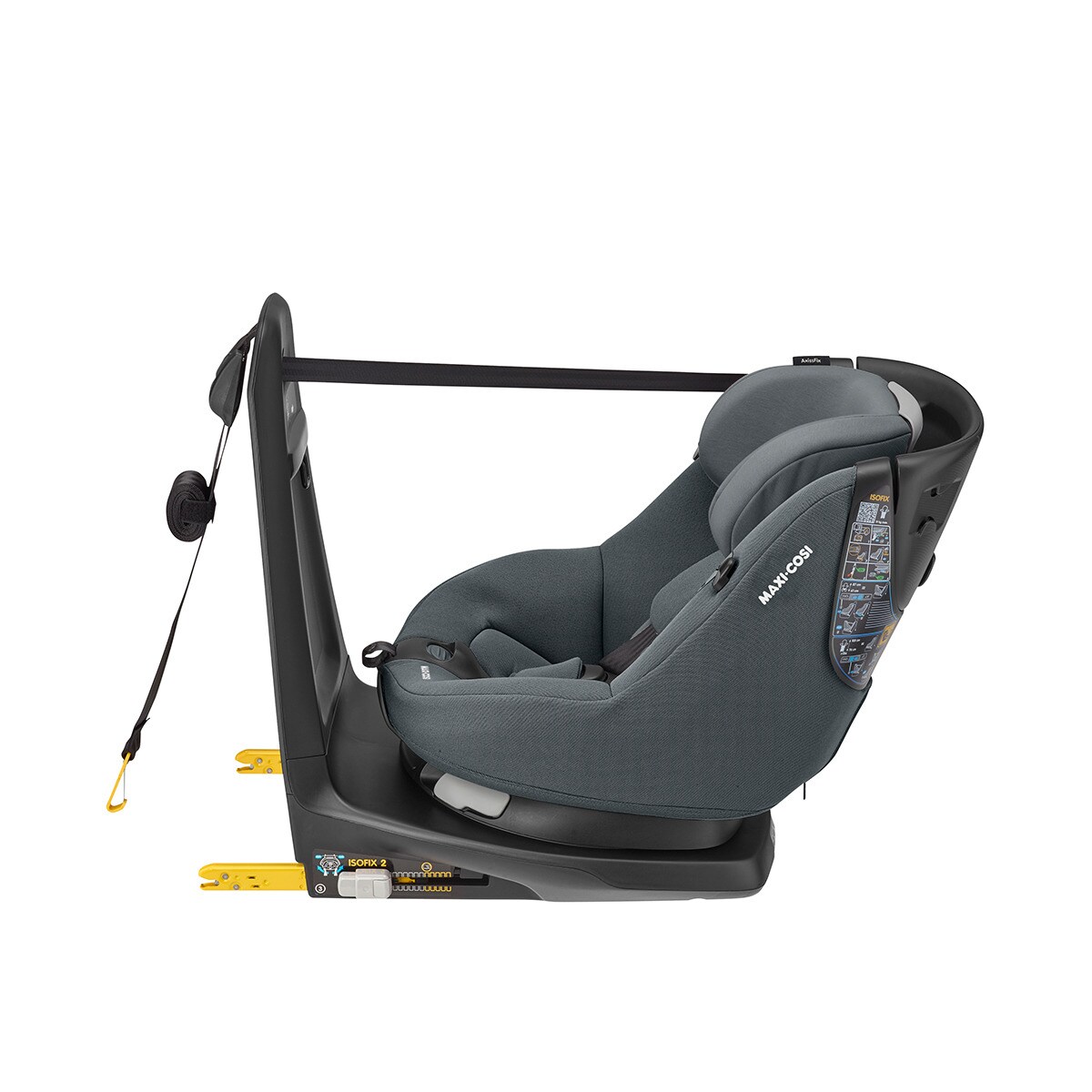 Cadeira Auto Axissfix i-Size - 61x105 cm Cinzento-escuro-10