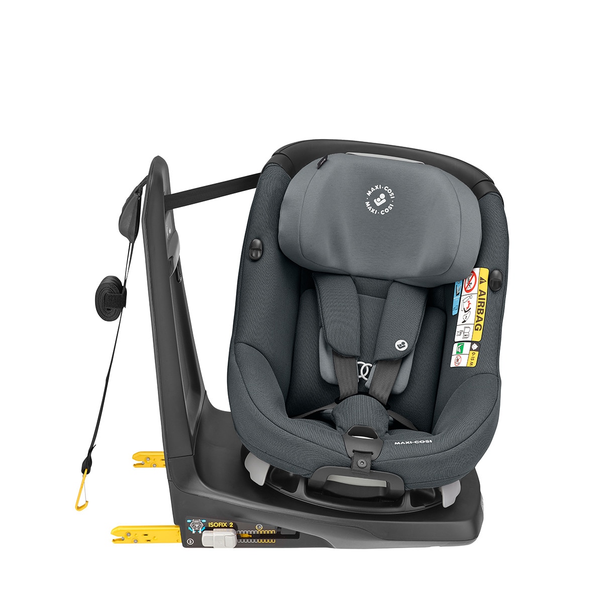 Cadeira Auto Axissfix i-Size - 61x105 cm Cinzento-escuro-6