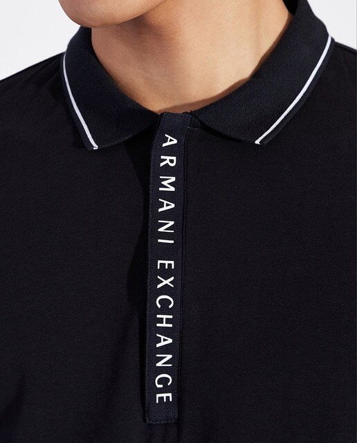 Polo Armani Exchange Negra (XL) – StealBack