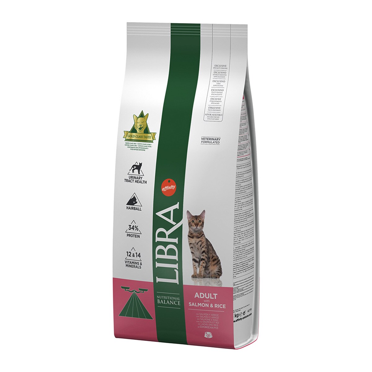 Libra - Pienso Para Gatos Adultos Salmón Y Arroz