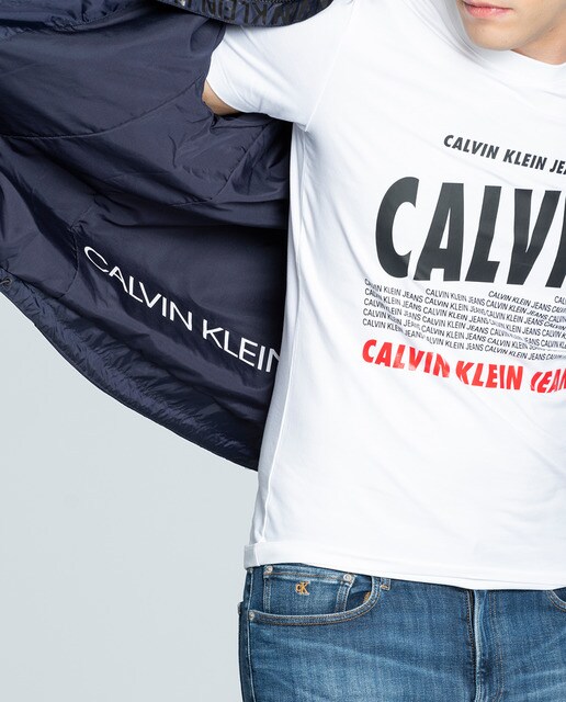 Cazadora de hombre azul marino · Calvin Klein Jeans · El Corte Inglés