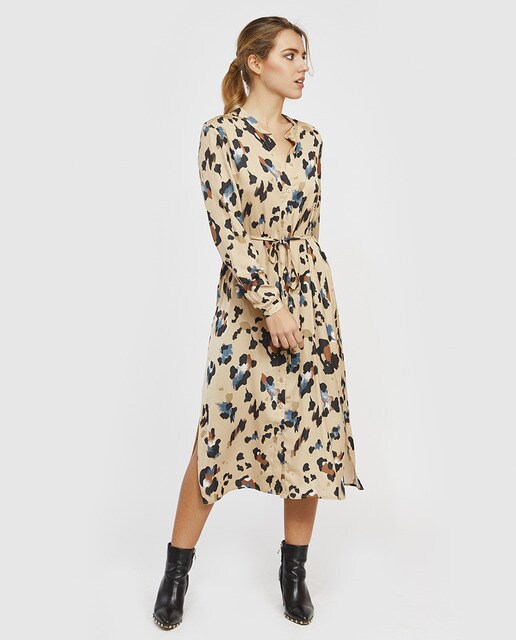 vestidos midi el corte ingles