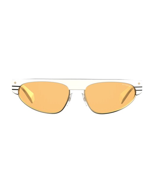 Gafas de sol de mujer Polaroid ovaladas en acetato blanco con lentes  polarizadas · Polaroid · El Corte Inglés