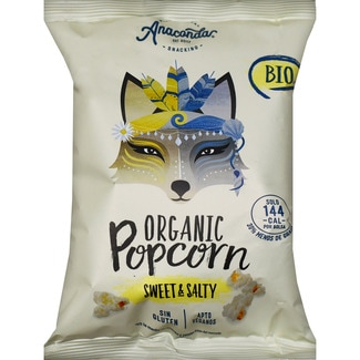 palomitas ecológicas dulces y saladas ecológicas y sin gluten bolsa 30 g - Anaconda