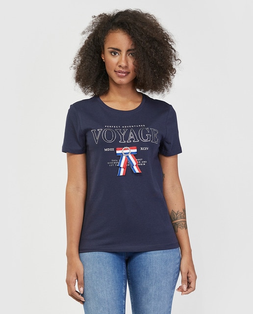 Camiseta de mujer de manga corta