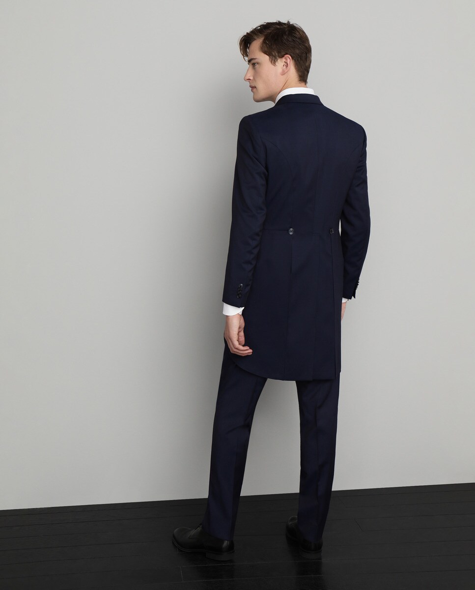 Traje de chaqué de ceremonia de hombre classic liso azul · Emidio Tucci · El  Corte Inglés