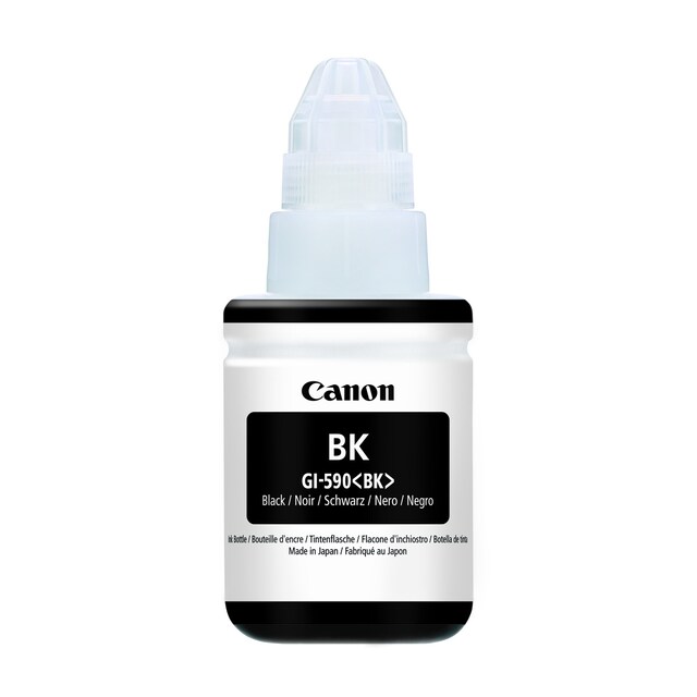 Imagen 0 de Botella de tinta Original Canon GI-590BK (1603C001) Negro