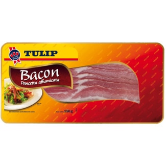 Bacon Fumado em Fatias embalagem 150 g - Tulip
