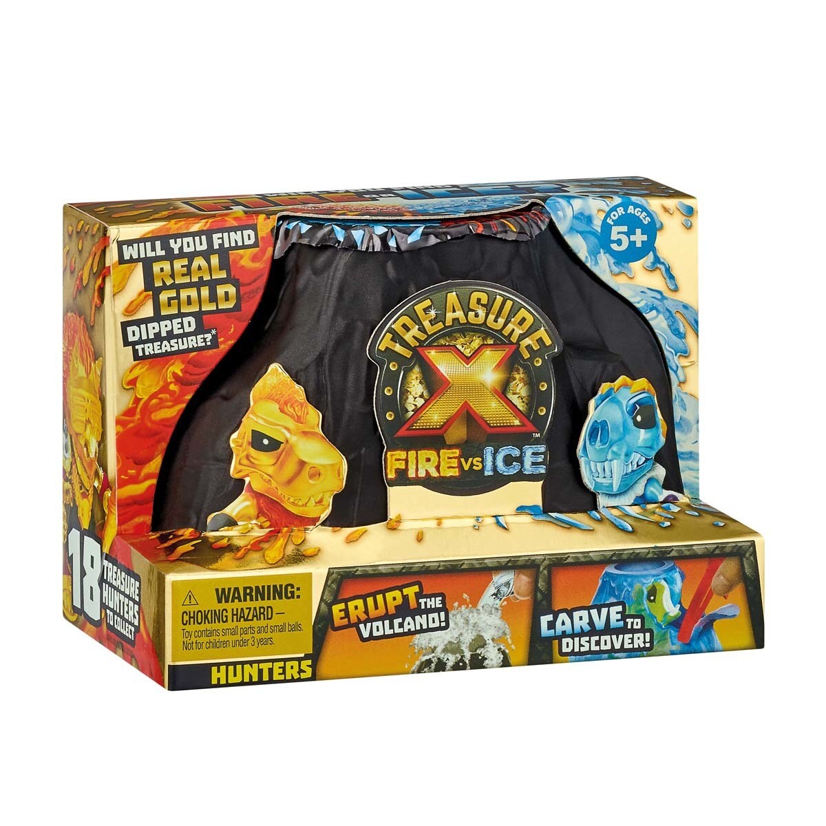 Treasure X Serie 4 Fire vs Ice Figures · Famosa · Hipercor