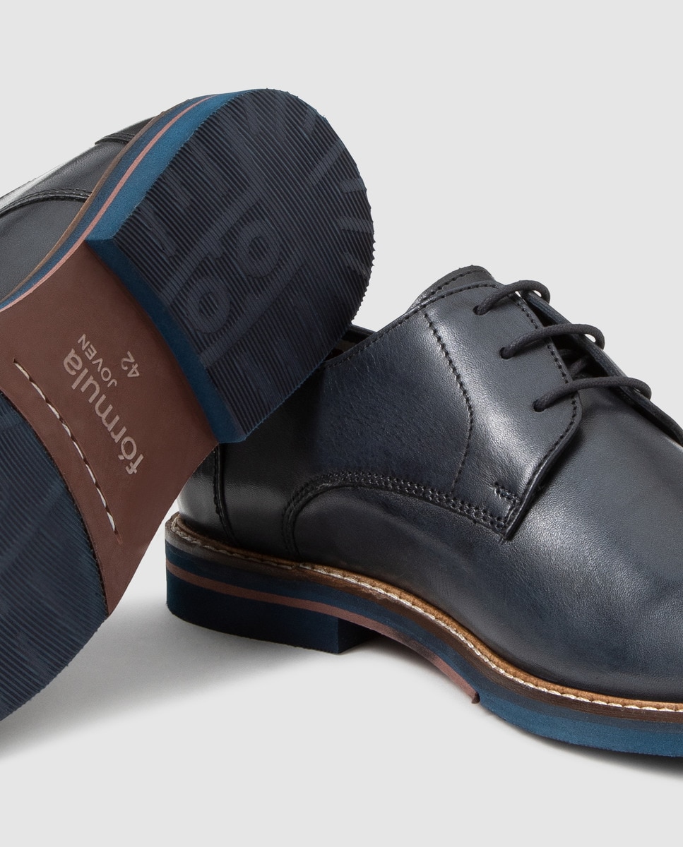 zapatos azul claro hombre