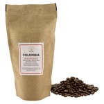 café Descafeinado en grano 100% arábica de tueste natural origen Colombia envase 250 g