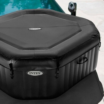 Spa Hinchable PureSpa Deluxe Ø 201 x 71 cm Negro-3