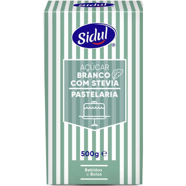 Sidul Açúcar com Stevia embalagem 500 g