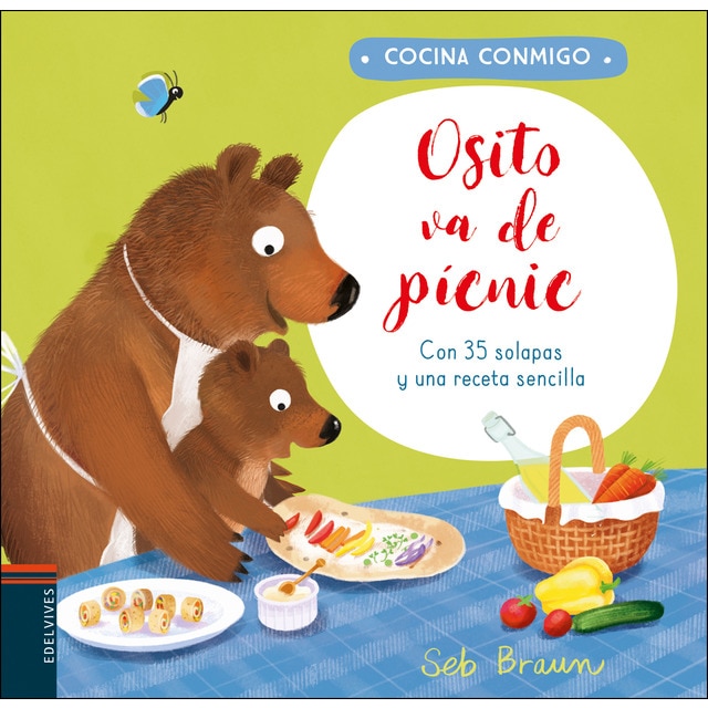 Imagem 0 de Osito va de pícnic: Con 35 solapas y una receta sencilla(Tapa dura)