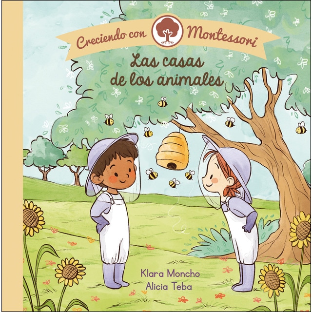 Imagen 0 de Creciendo con Montessori. Libro de cartón - Las casas de los animales