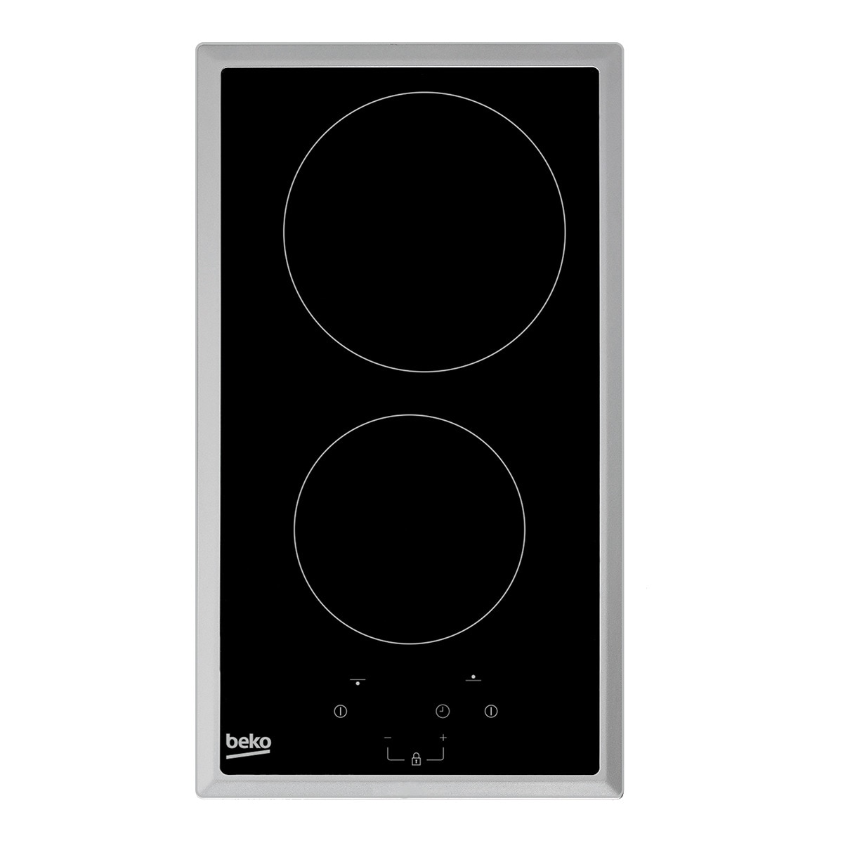 Placa modular vitrocerámica Beko - HDMC 32400 TX Negro-1