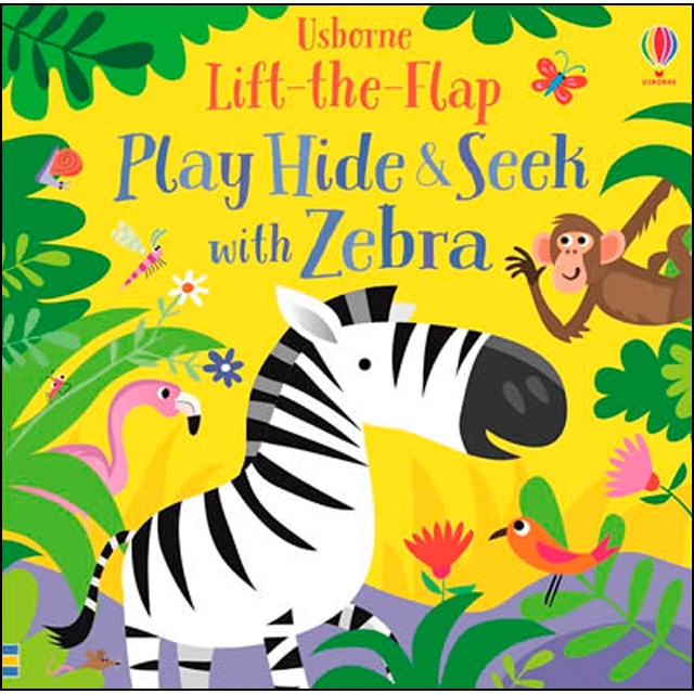 Play hide and seek with zebra 1