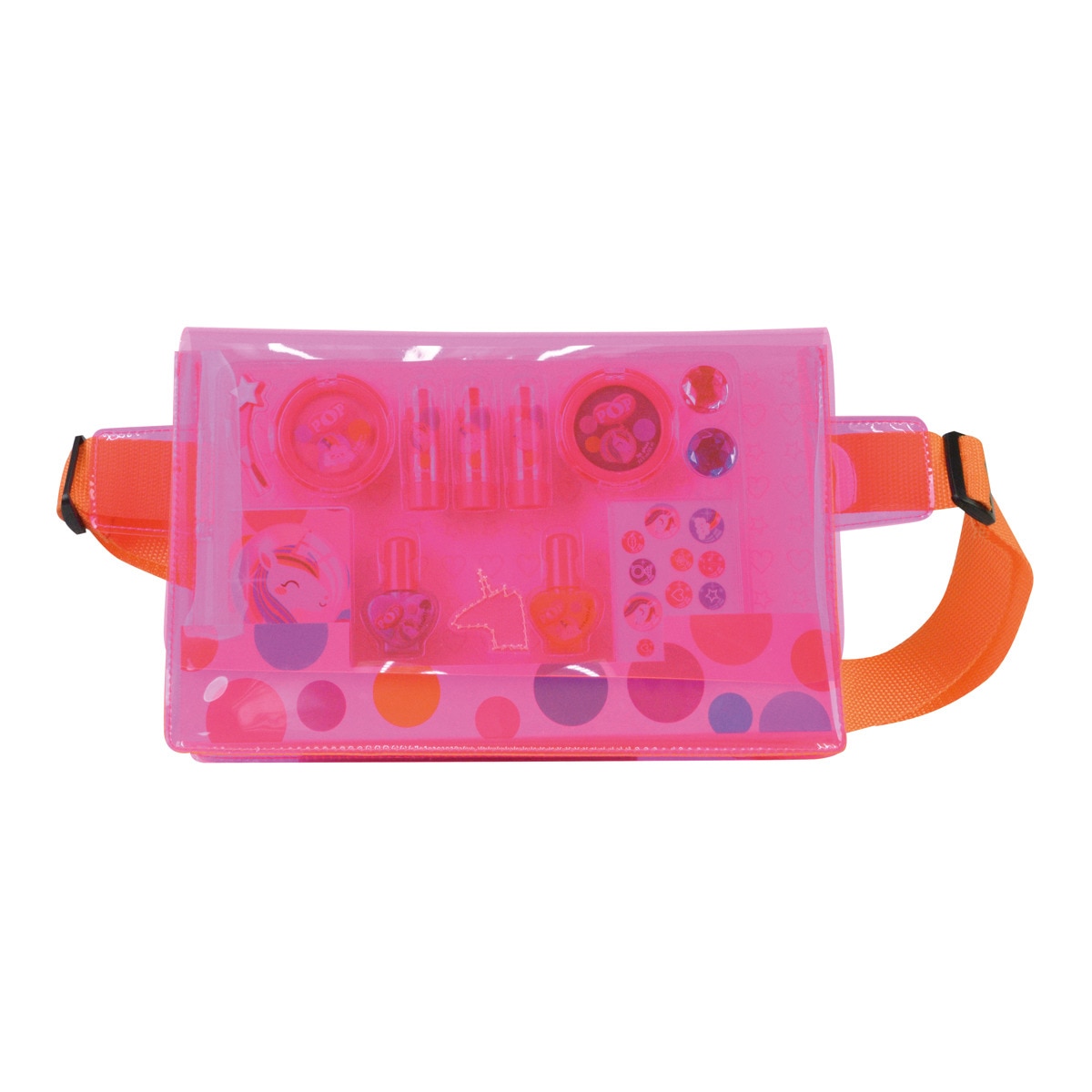 Markwins - Cinturón Riñonera Makeup Belt-Rosa Neon Pop Girl