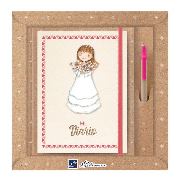 Diario De Mi Primera Comunión Niña Kraft Edima Rosa Edima El Corte Inglés