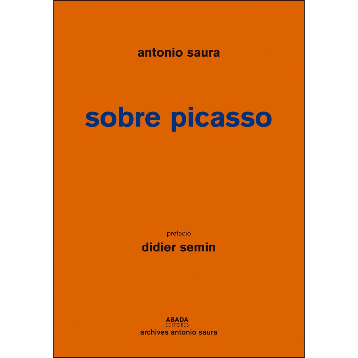 Sobre picasso(Tapa dura) 1