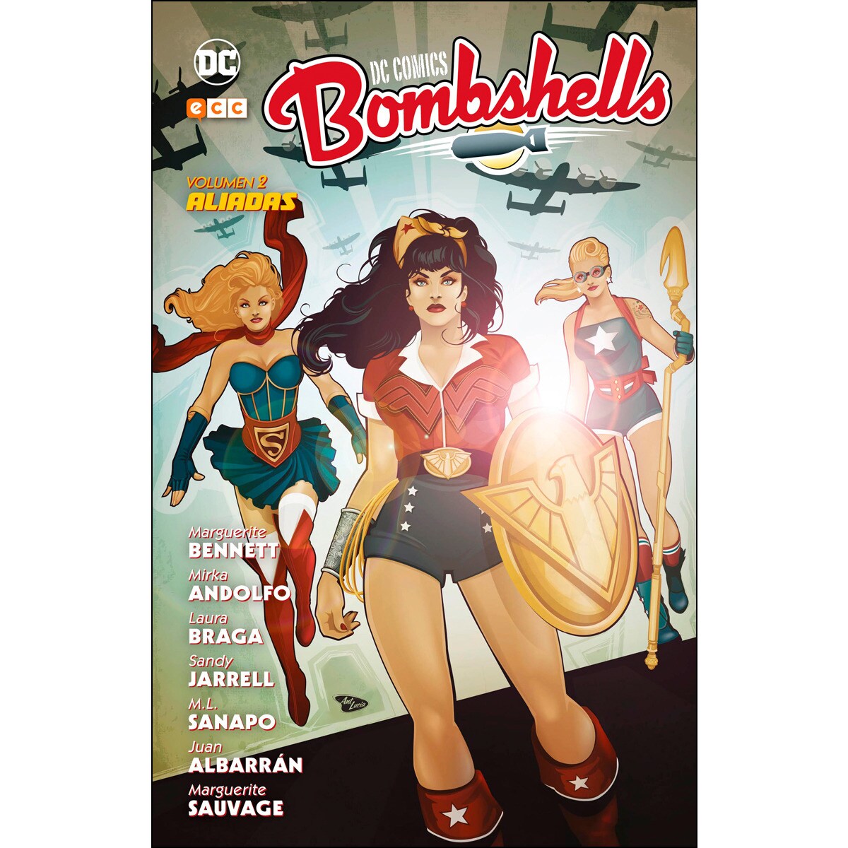 DC Comics Bombshells vol. 02: Aliadas (Capa dura) 1