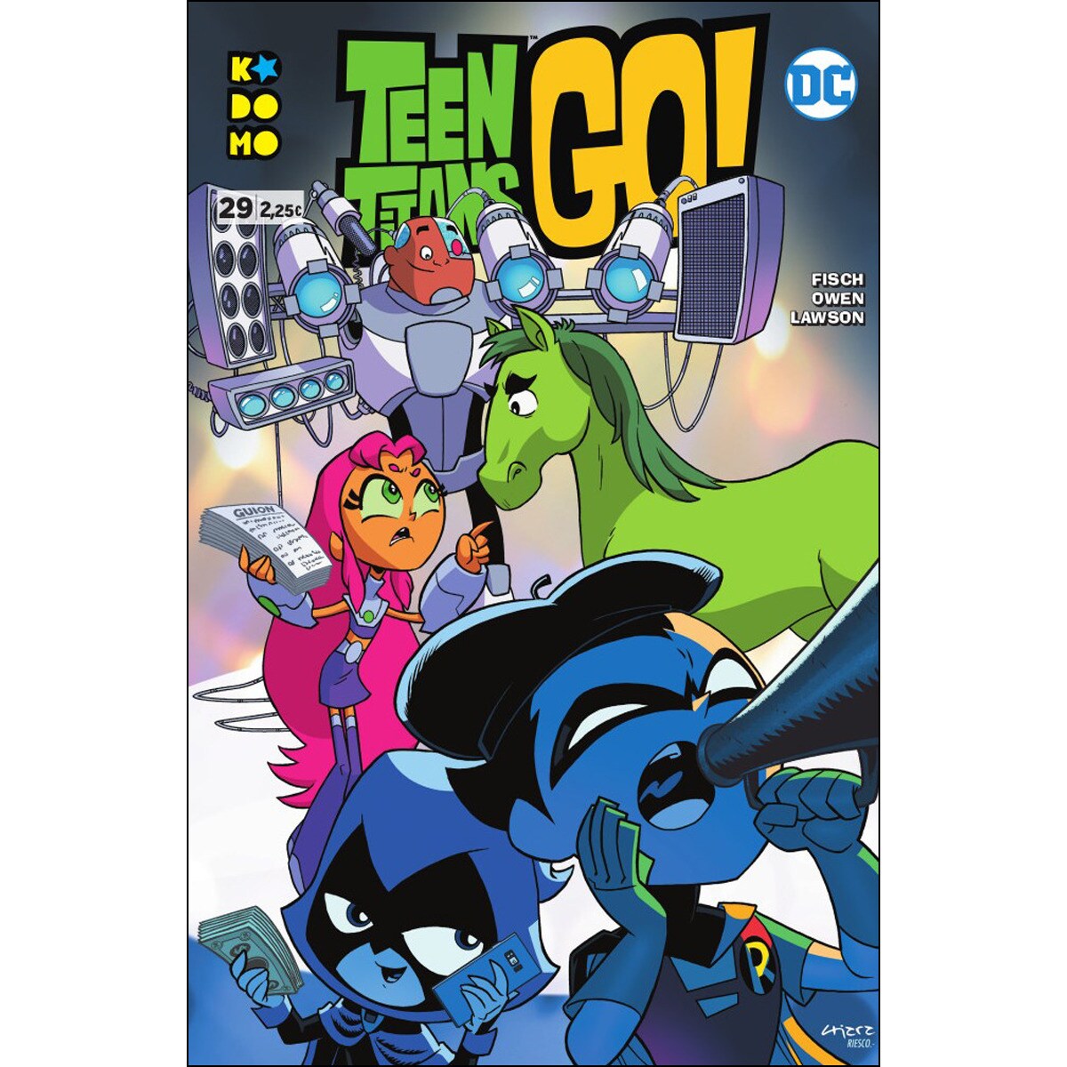 Teen Titans Go! núm. 29 (Capa mole) 1
