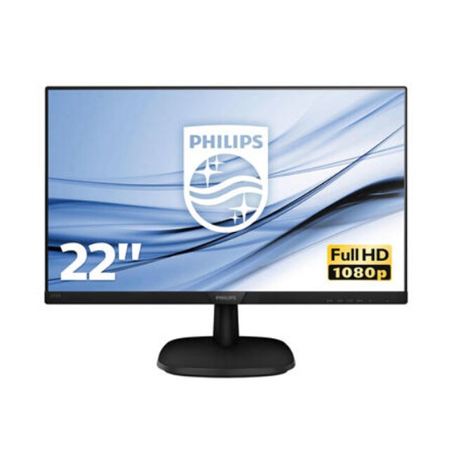 Monitor Philips - Monitor PC 54,61 Cm (21,5") 223V7QHAB/00 Full HD IPS, Flicker Free, Low Blue Mode Y Altavoces
