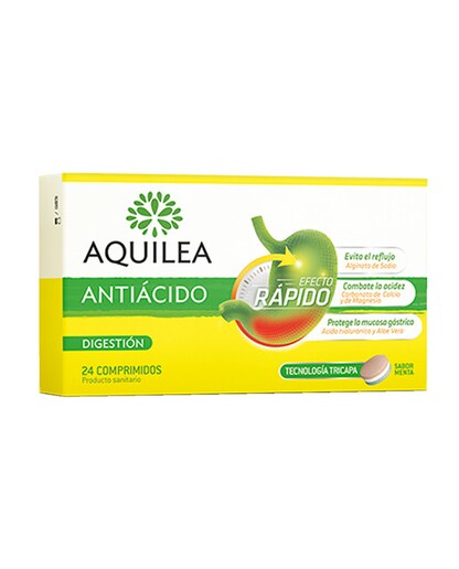 Imagen 0 de 24 Comprimidos Antiácido Aquilea