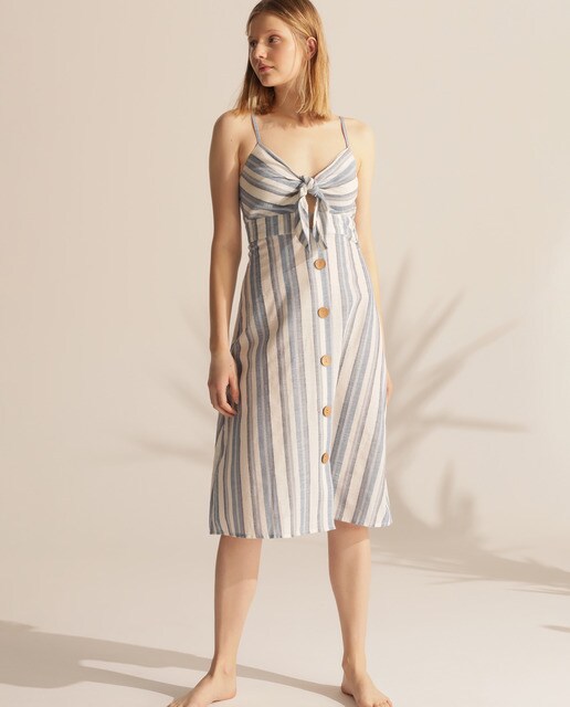 vestidos playeros el corte ingles
