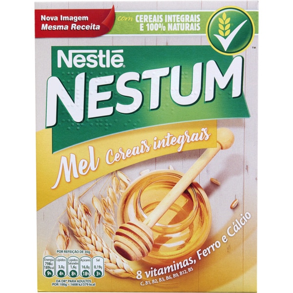 Cereais Mel com Cereais Integrais embalagem 250 g