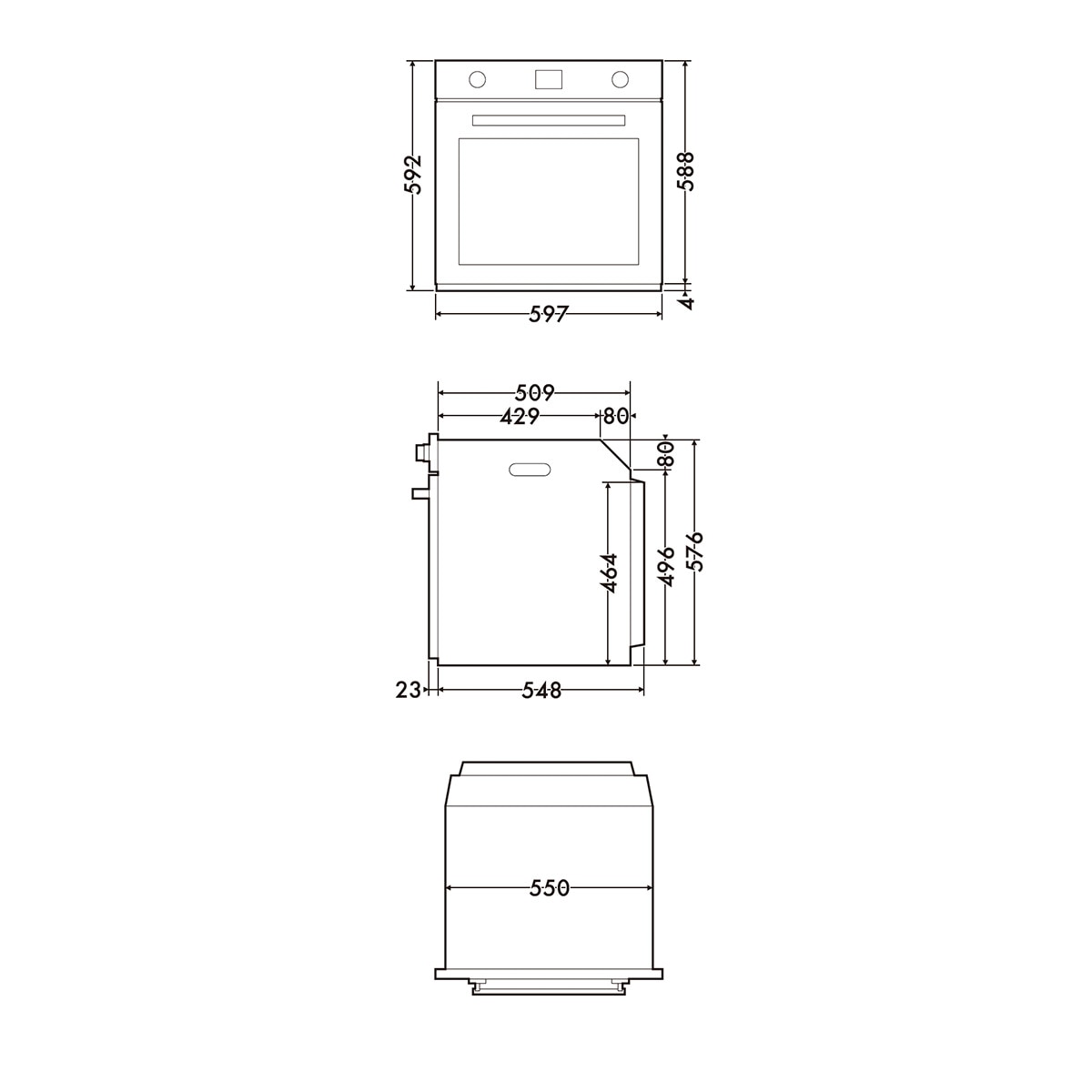 Horno multifunción Smeg pirolítico - SFP6301TVX Acero Inox-2