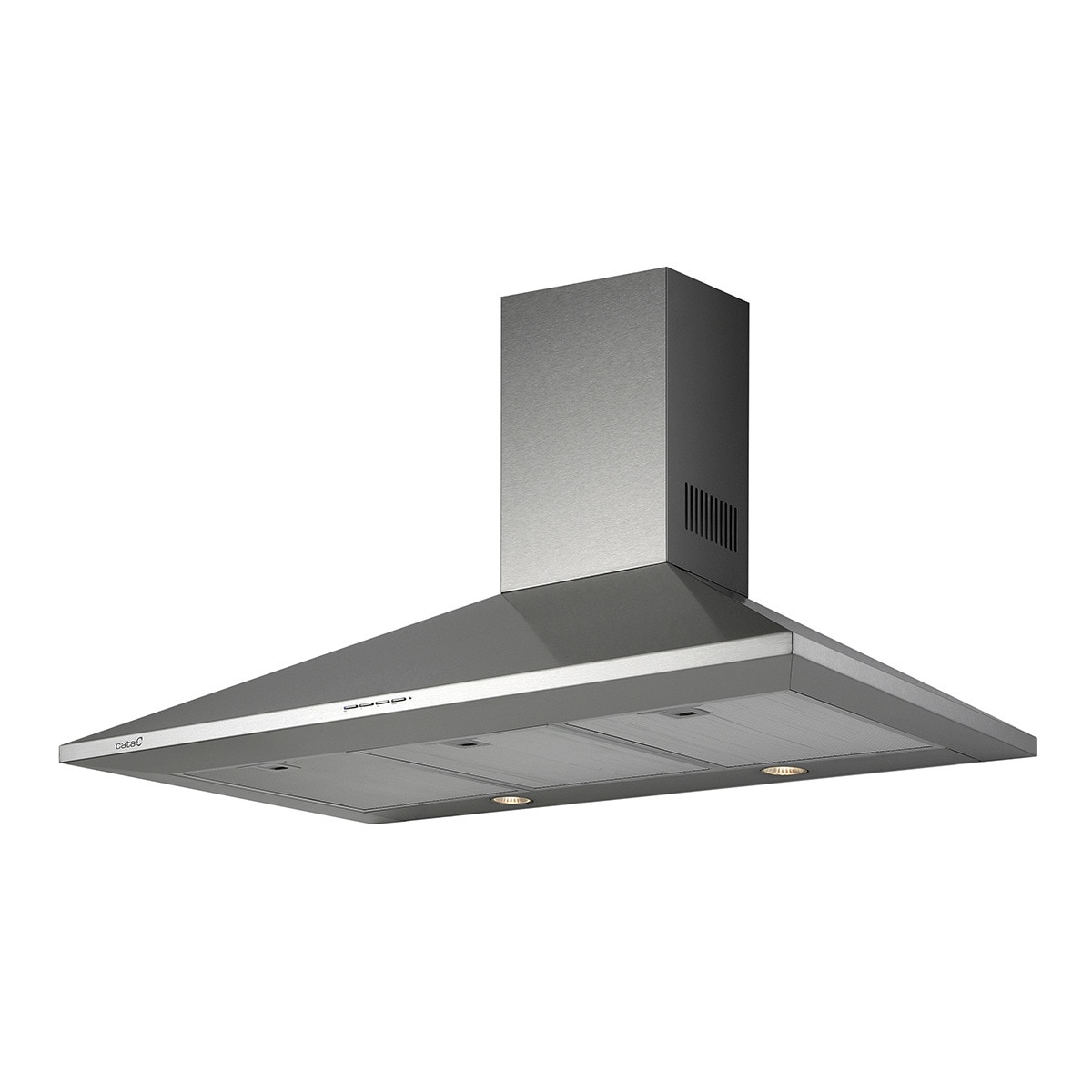 Campana decorativa Cata 3 niveles de extracción - BETA1200 Inox-1