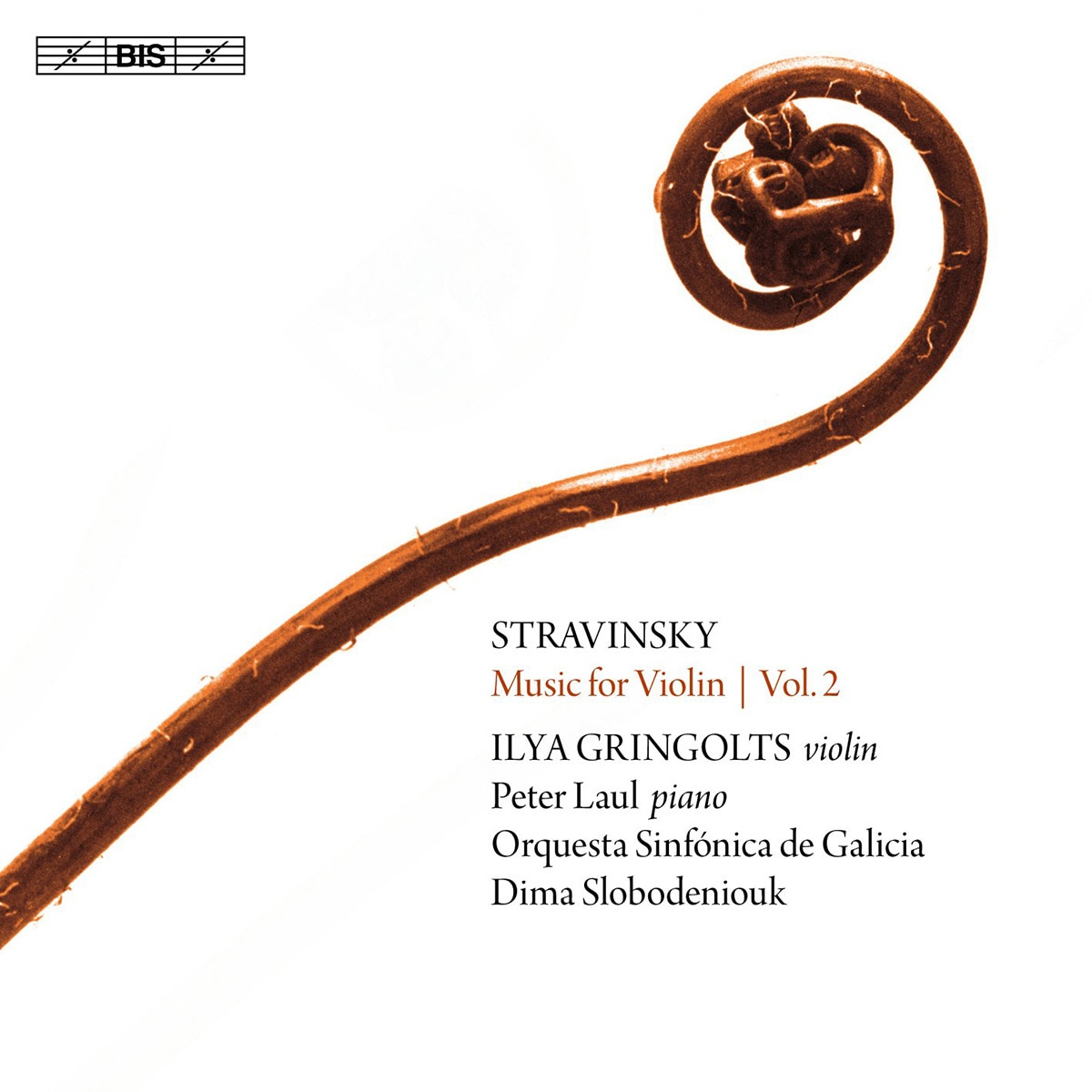 Imagen 0 de Stravinsky: Music For Violin Vol. 2 (CD)