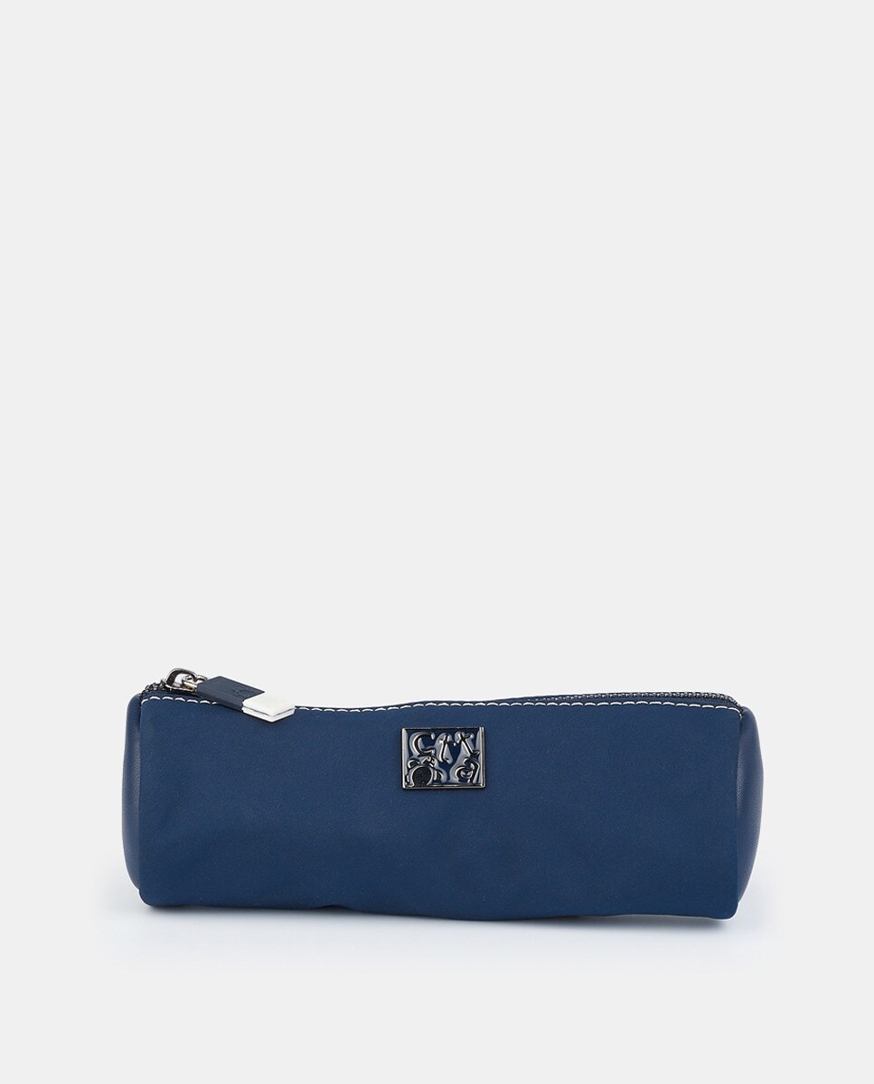 Caminatta - Estuche De Nylon Sisley En Azul Marino Con Cremallera