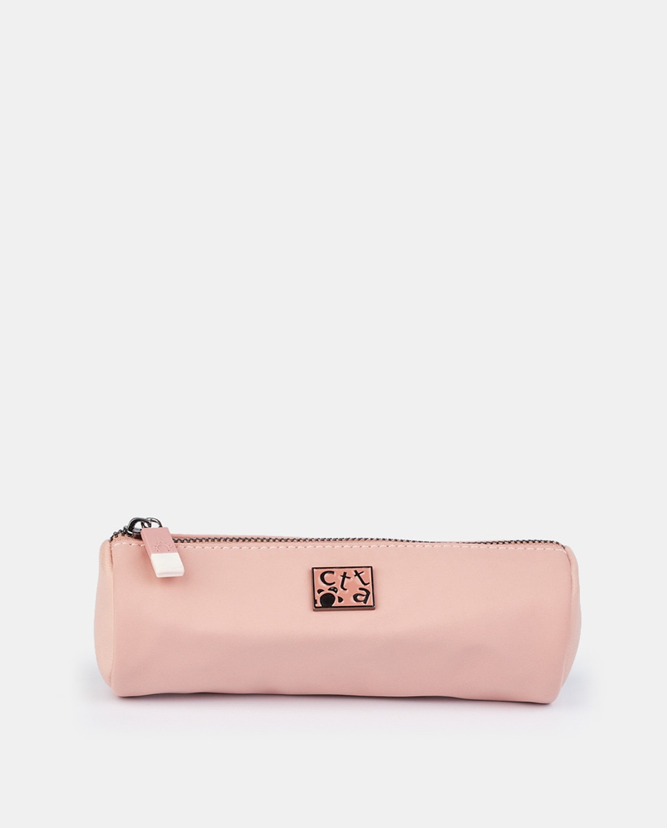 Caminatta - Estuche De Nylon Sisley En Rosa Con Cremallera