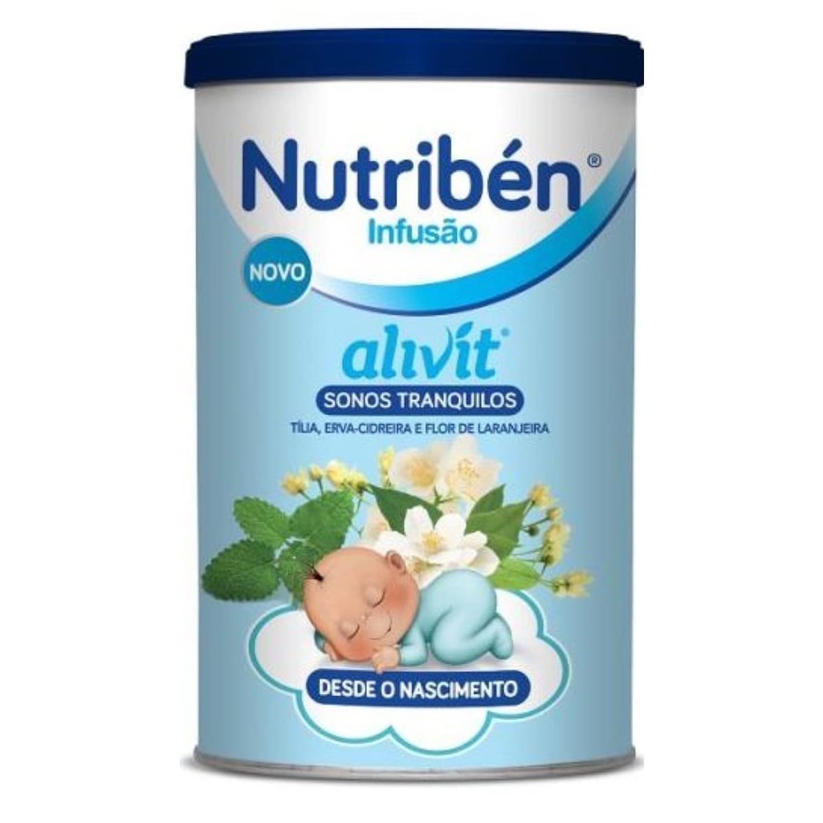 Infusão Sonos Tranquilos Tília, Cidreira e Flor de Laranjeira 150g Nutribén 1