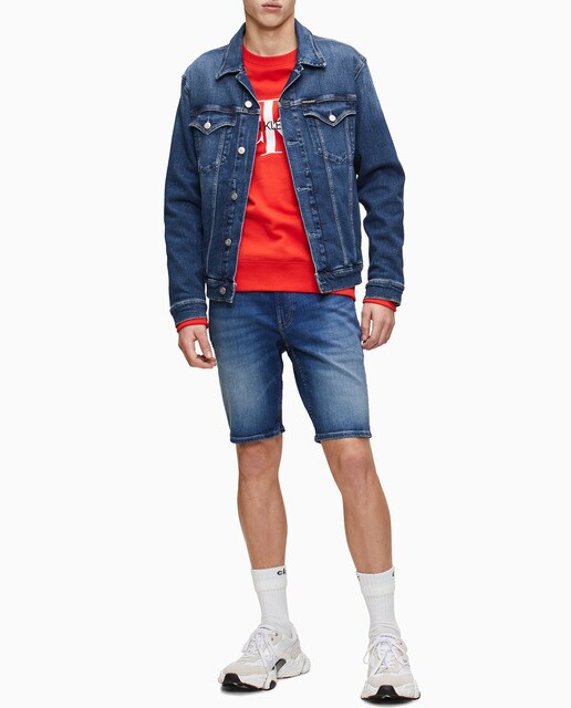 Bermuda vaquera de hombre azul · Calvin Klein Jeans · El Corte Inglés