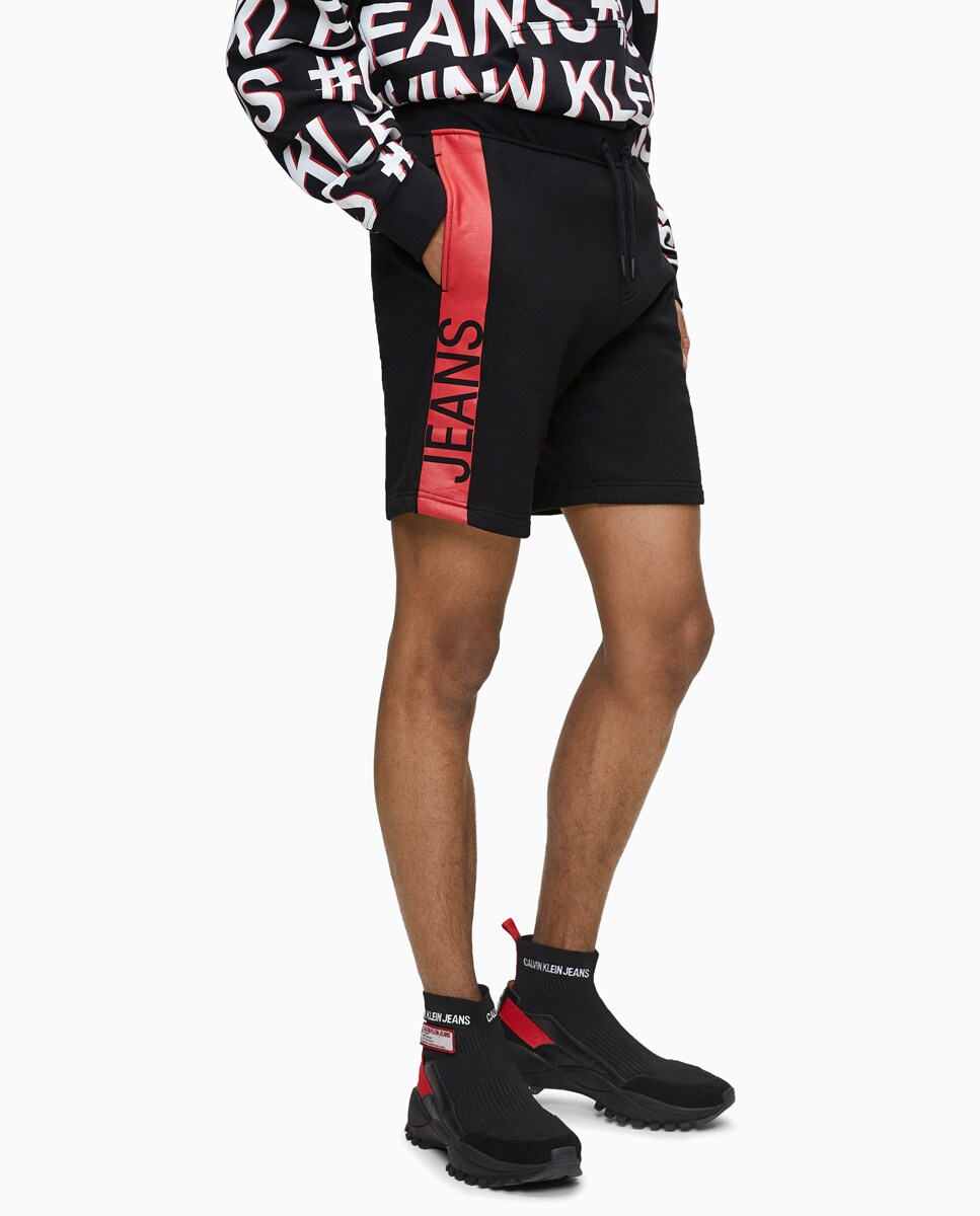 Pantalón corto de hombre liso negro · Calvin Klein Jeans · El Corte Inglés