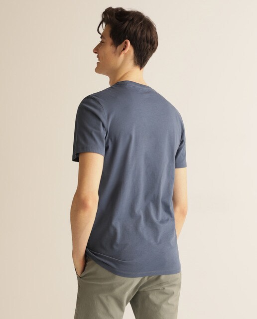 Camiseta de hombre azul marino de manga corta · Jack \u0026 Jones · El Corte  Inglés