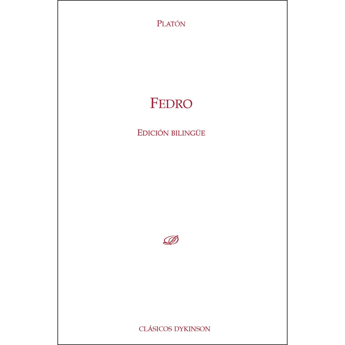 Imagem 0 de Fedro: edición bilingüe (Capa mole)