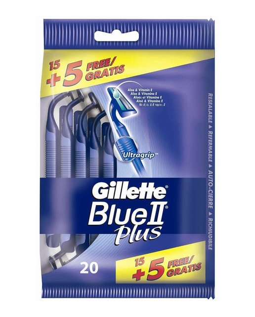 20 maquinillas Gillette Blue II