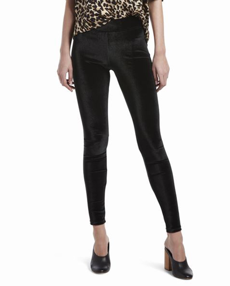 Hue - Leggins Liso En Terciopelo