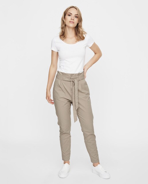 Pantalón paperbag de mujer · Vero Moda · El Corte Inglés
