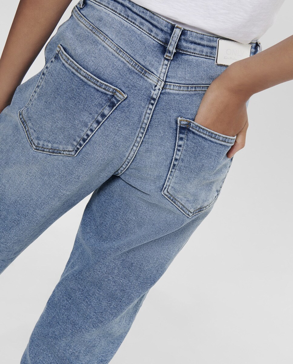 Vaquero de corte Mom fit de mujer 5 bolsillos · Only · El Corte Inglés