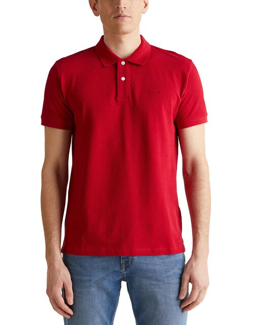 Polo en algodón orgánico de hombre slim