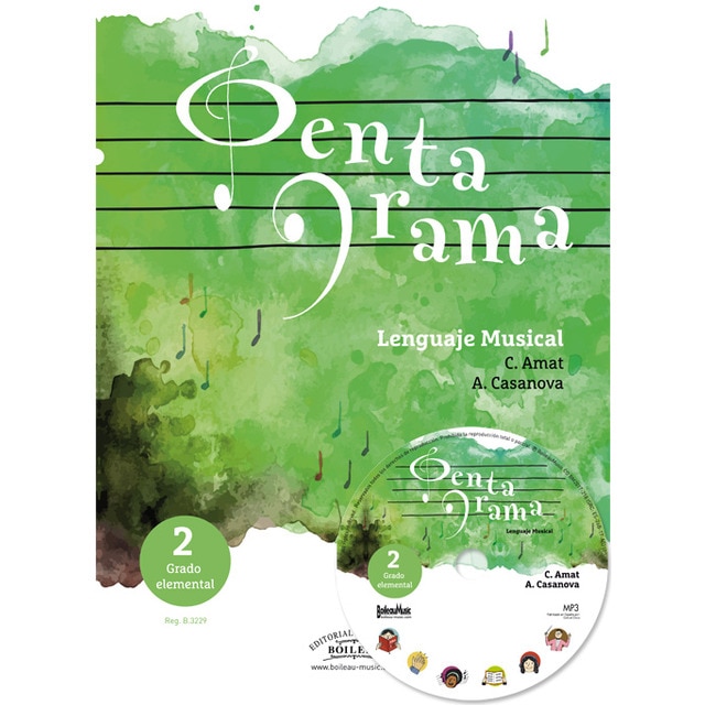 Imagem 0 de Pentagrama lenguaje musical. Grado elemental 2